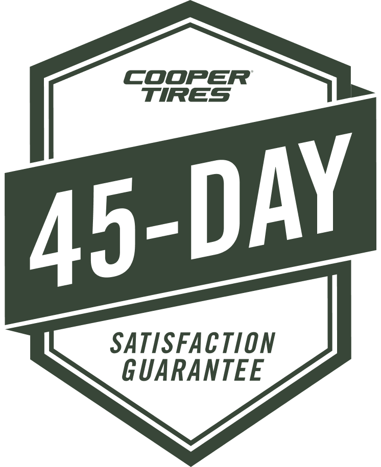 Cooper 45-Day Guarantee Badge